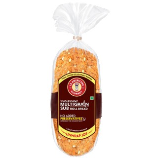 LA AMERICANA WHEAT BRAN SUB ROLL BREAD 150 GM