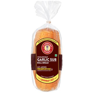 LA AMERICANA BREAD GARLIC SUB ROLL - 150 GM