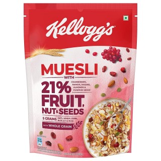 Kellogg's muesli 21%Fruit Nut&Seeds-500g