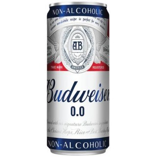 BUDWEISER NON-ALCOHOLIC BEER (330ML)
