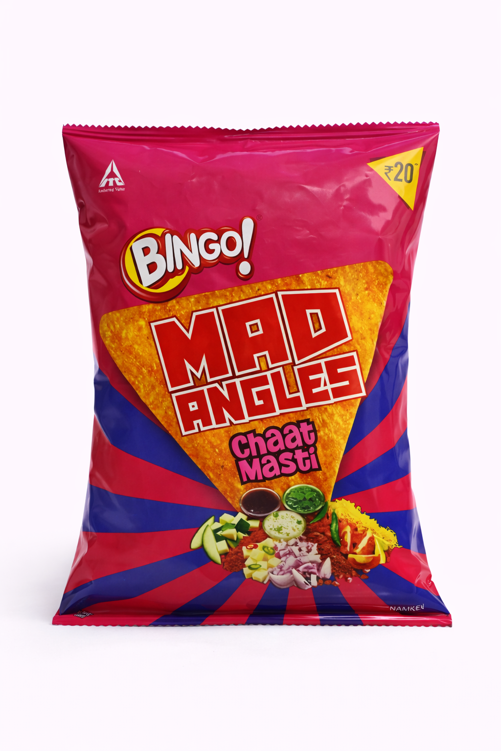 Bingo Mad Angles Chaat Masti Chips Rs. 20