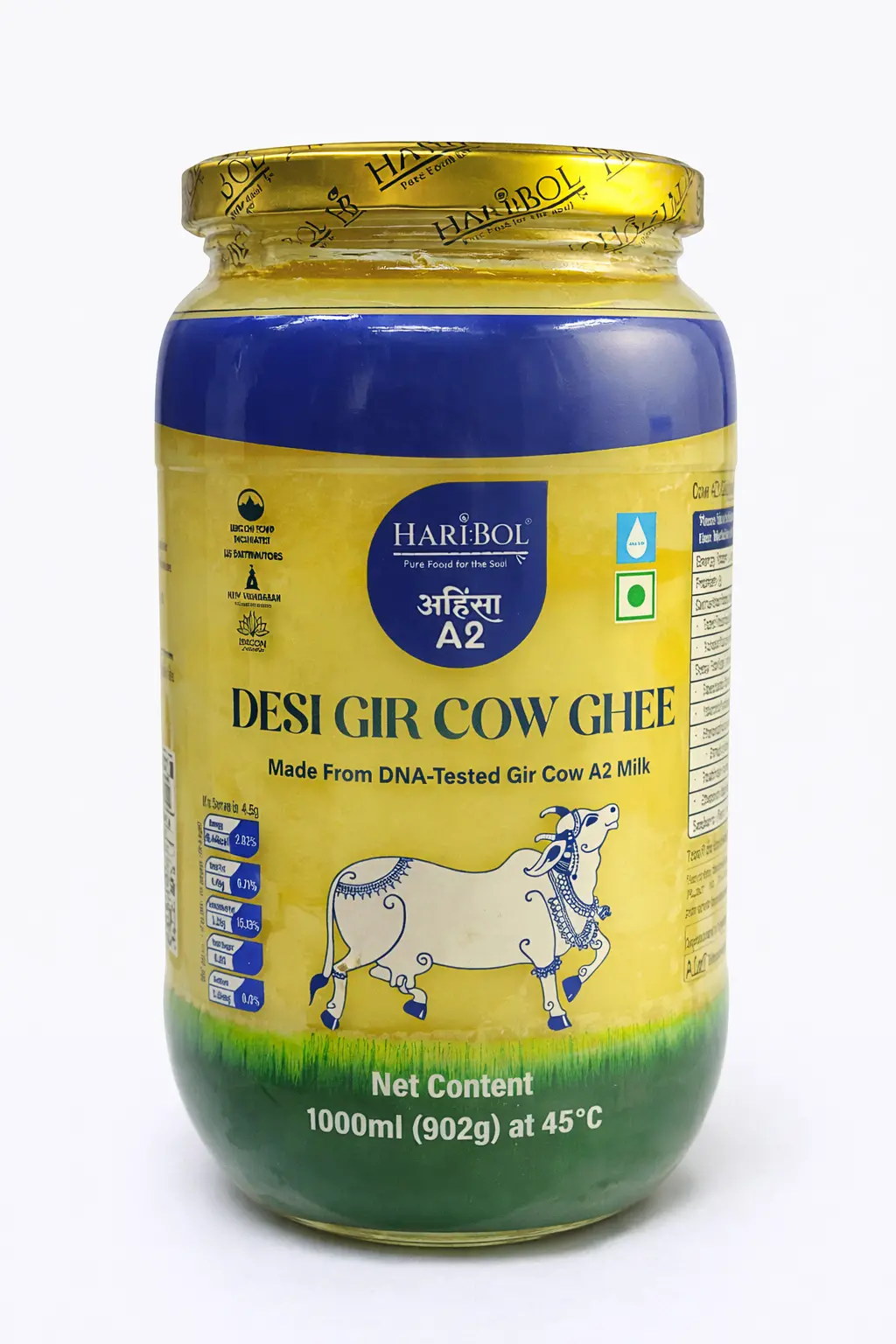 Hari Bol A2 Desi Gir Cow Ghee 1 L
