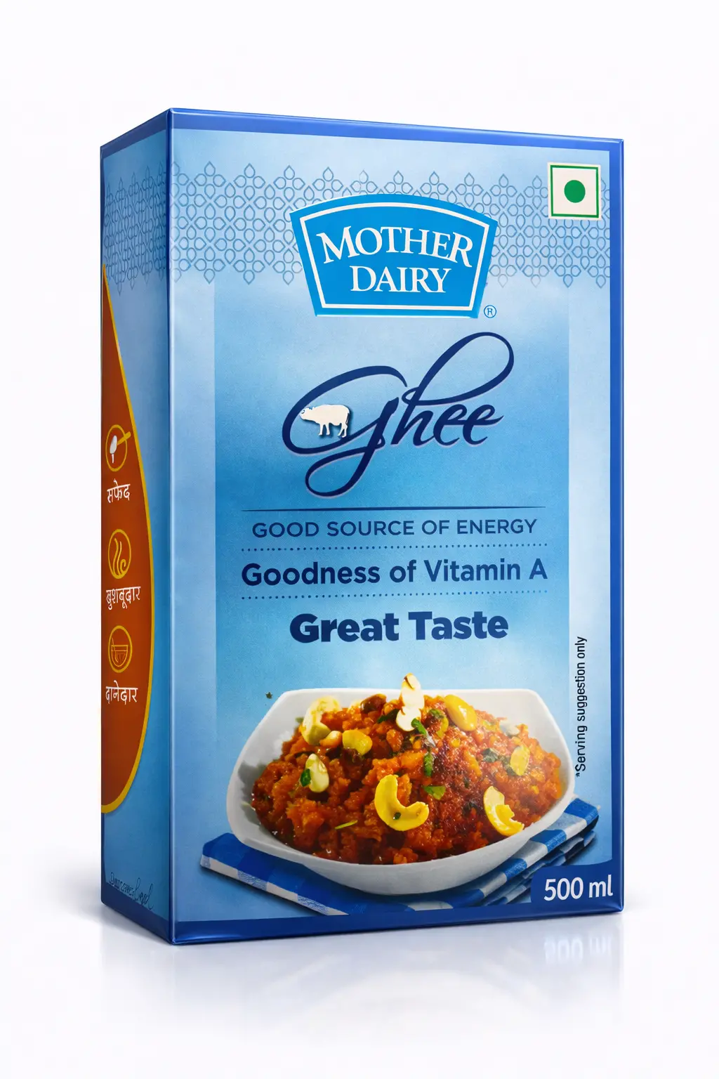 MOTHER DAIRY PURE HEALTHY GHEE 500 ML