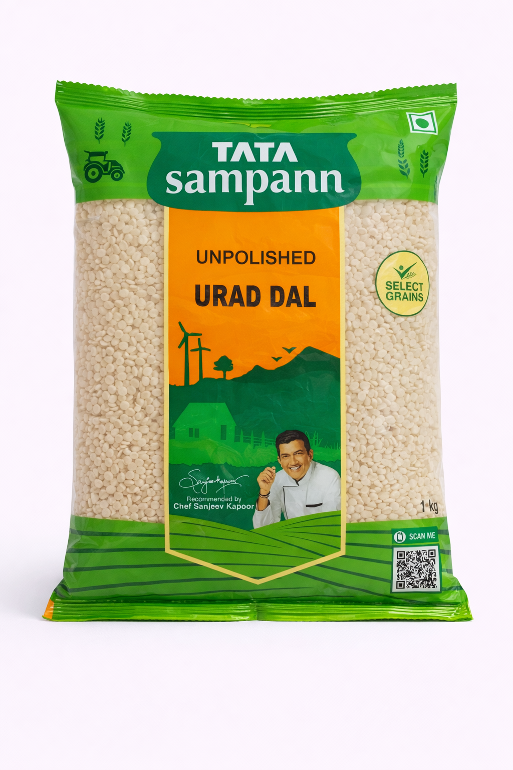 Tata Sampann Unpolished Urad Dal - 1 kg