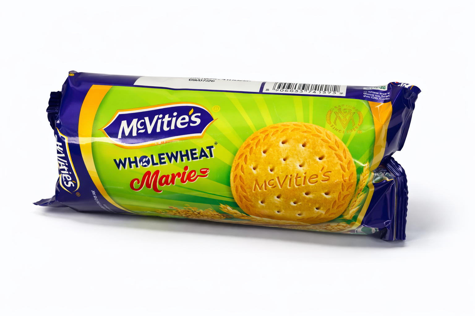 Mc Vities Wholewheat Marie Biscuits 100 gm (Rs. 18)