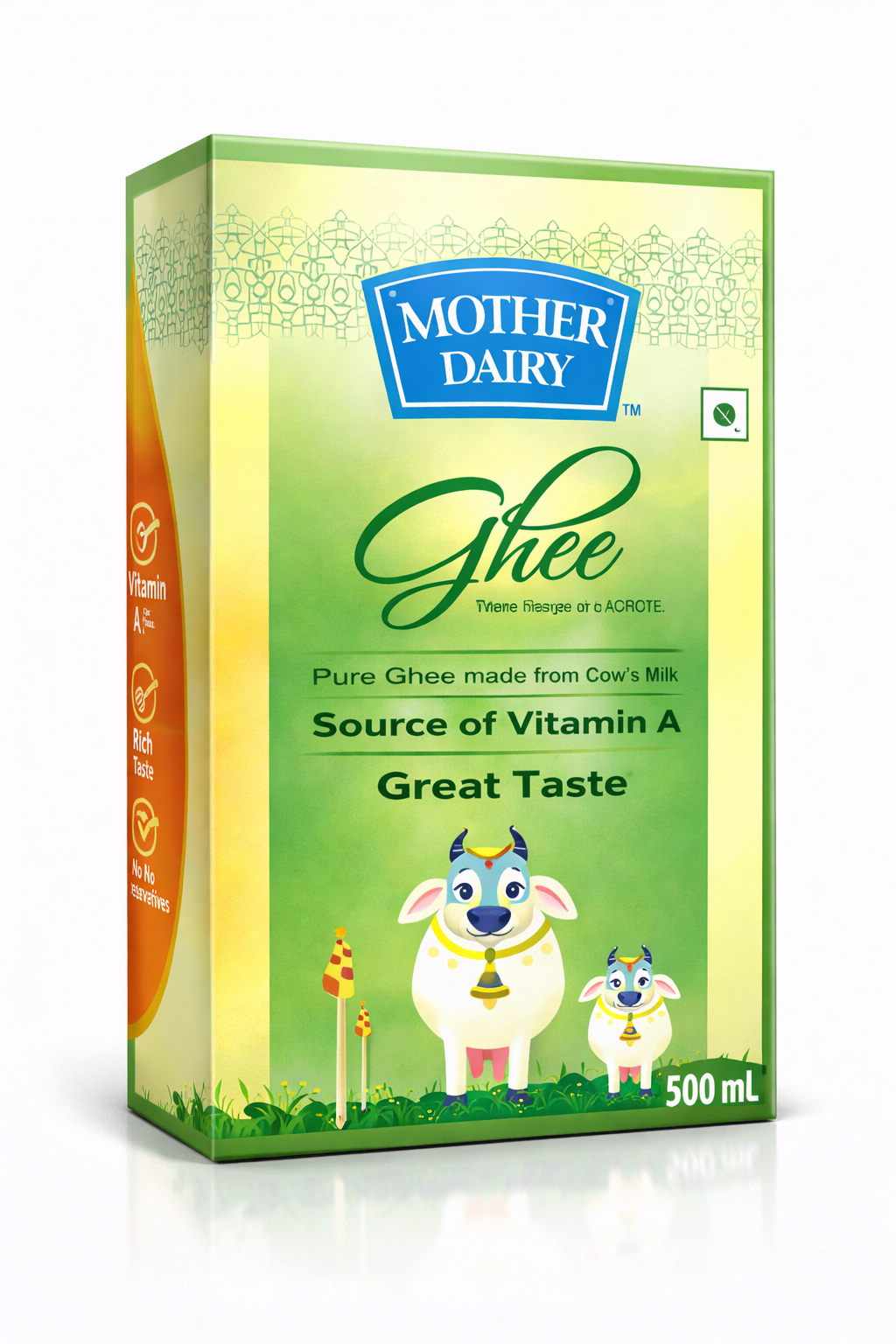 MOTHER DAIRY COW GHEE 500 ML