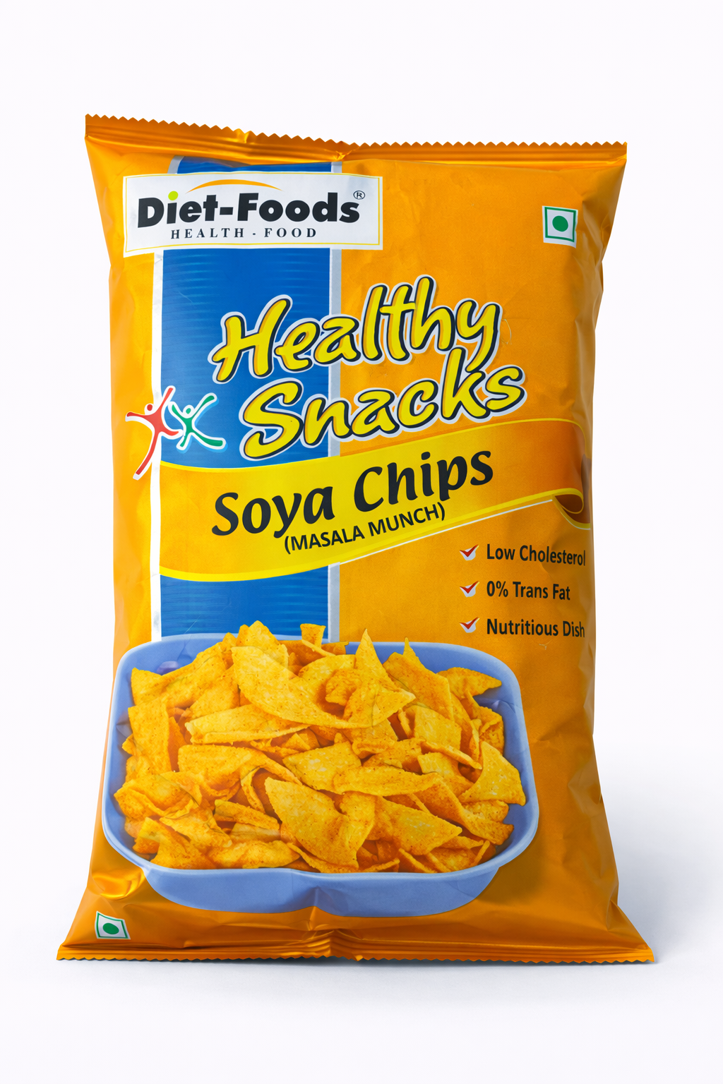 Diet Foods Healthy Snacks Soya Chips Soya Munch (Rs. 70)