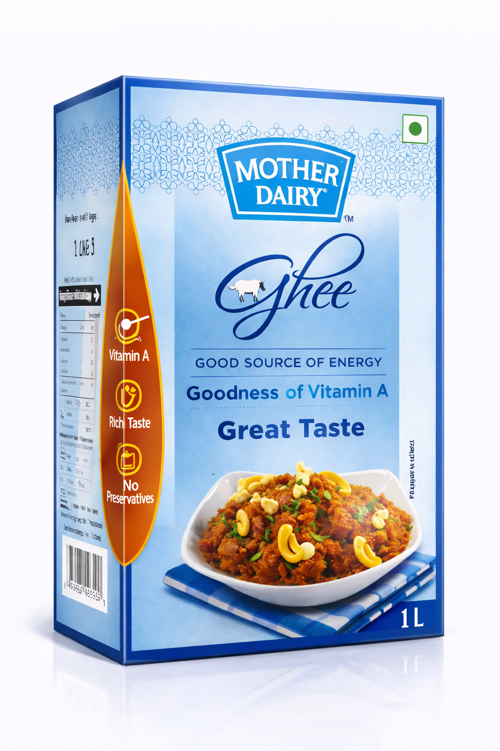 MOTHER DAIRY GHEE 1 L