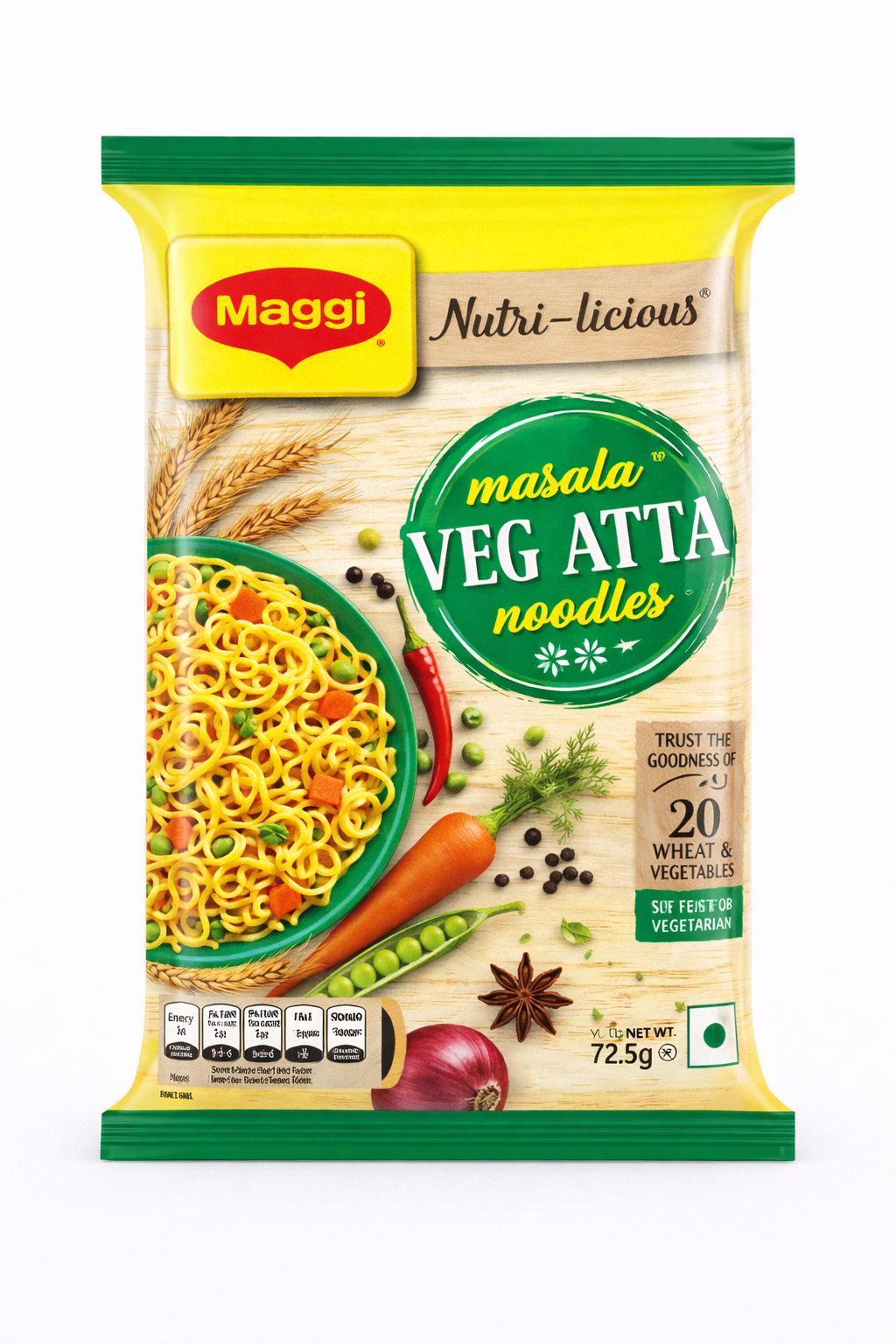 MAGGI VEG ATTA NOODLES