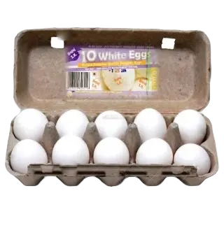 BAJAJ WHITE EGGS - 10 PCS PACK