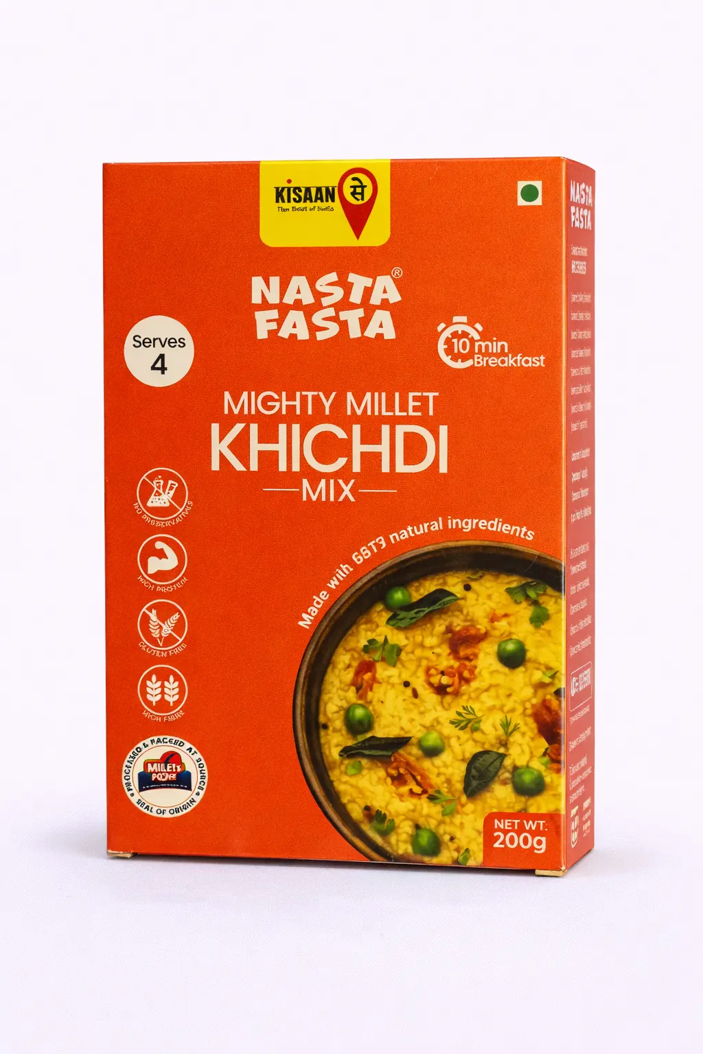 Nasta Fasta Mighty Millet Khichdi Mix - 200 gm