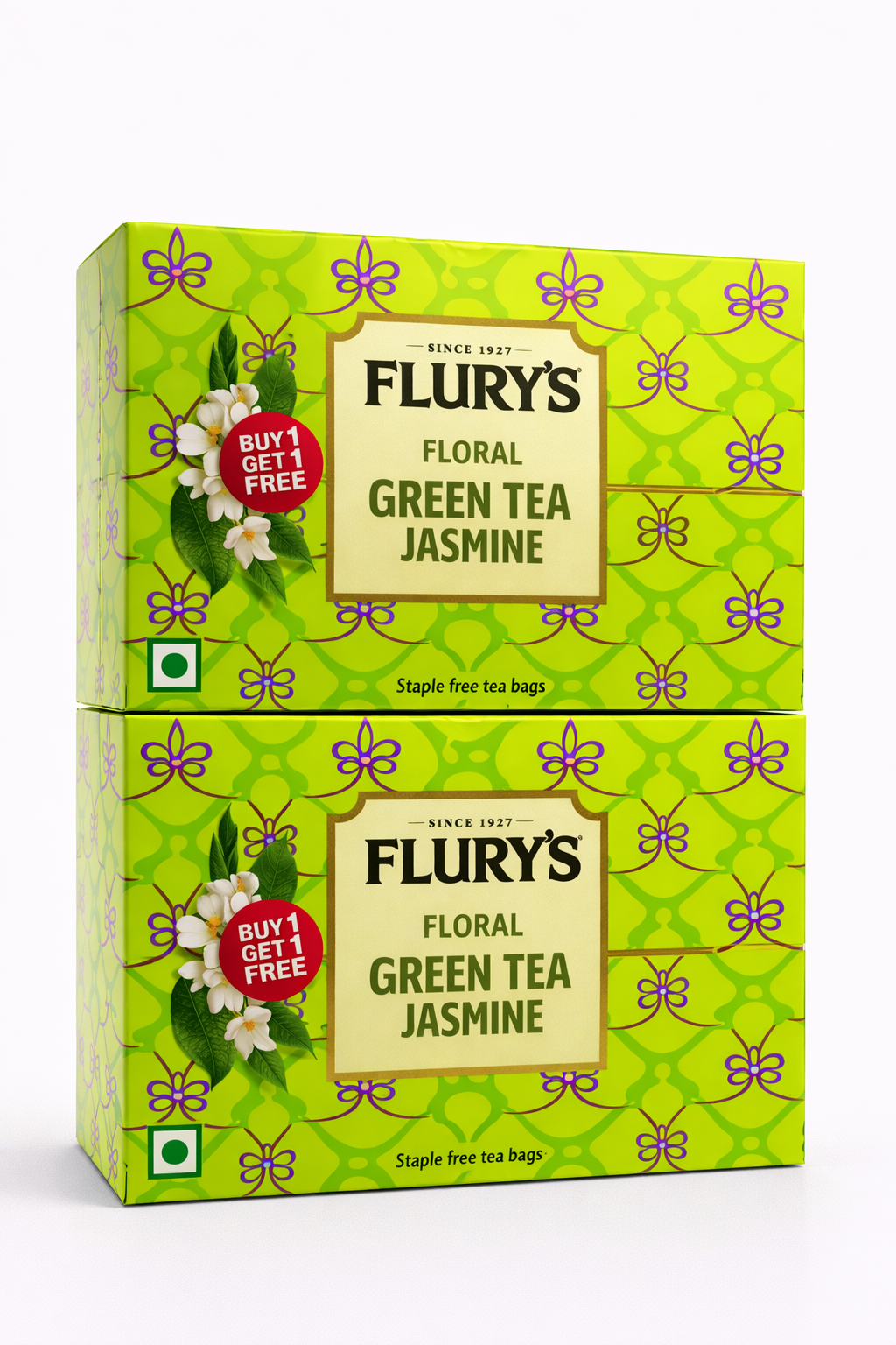 Flurys Green Tea Jasmine 25 Bags
