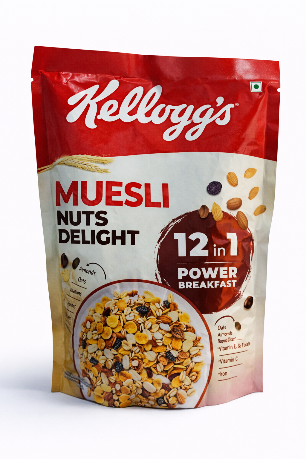 Kelloggs Muesli Nuts Delight 500 gm (Rs. 389)