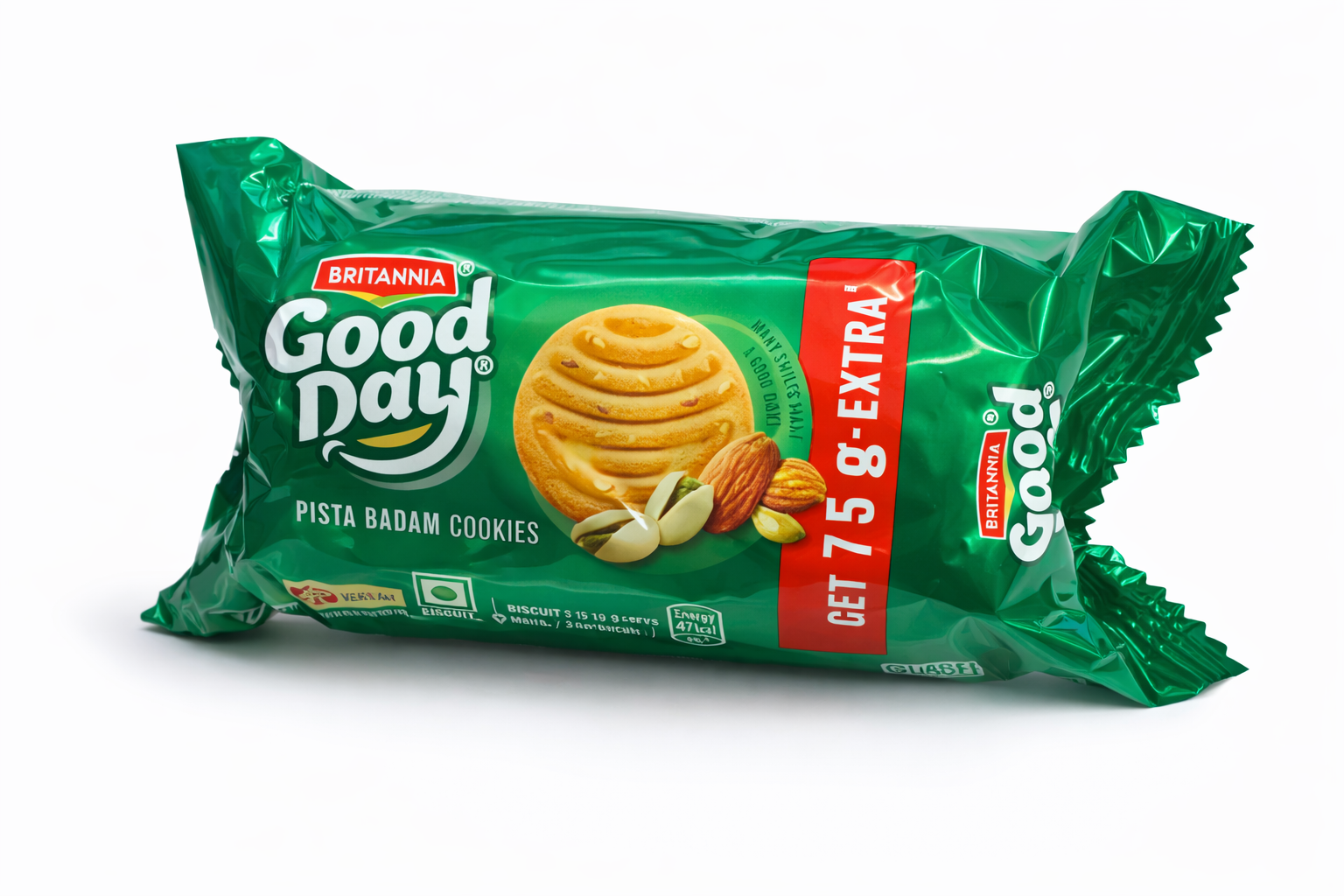 Britannia Good Day Pista Badam Cookies (Rs. 10)