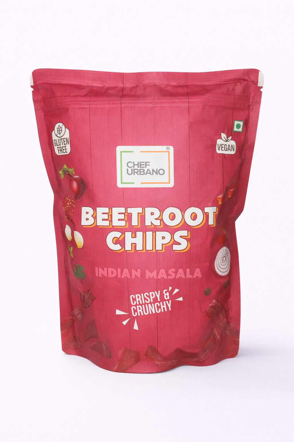 Chef Urbano Beetroot Chips (Indian Masala) 70 gm