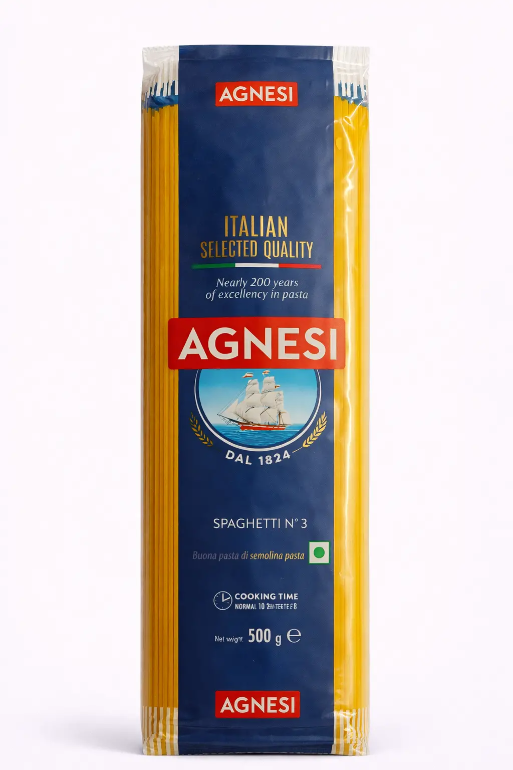 Agnesi Spaghetti N° 3 Italian Pasta - 500 gm