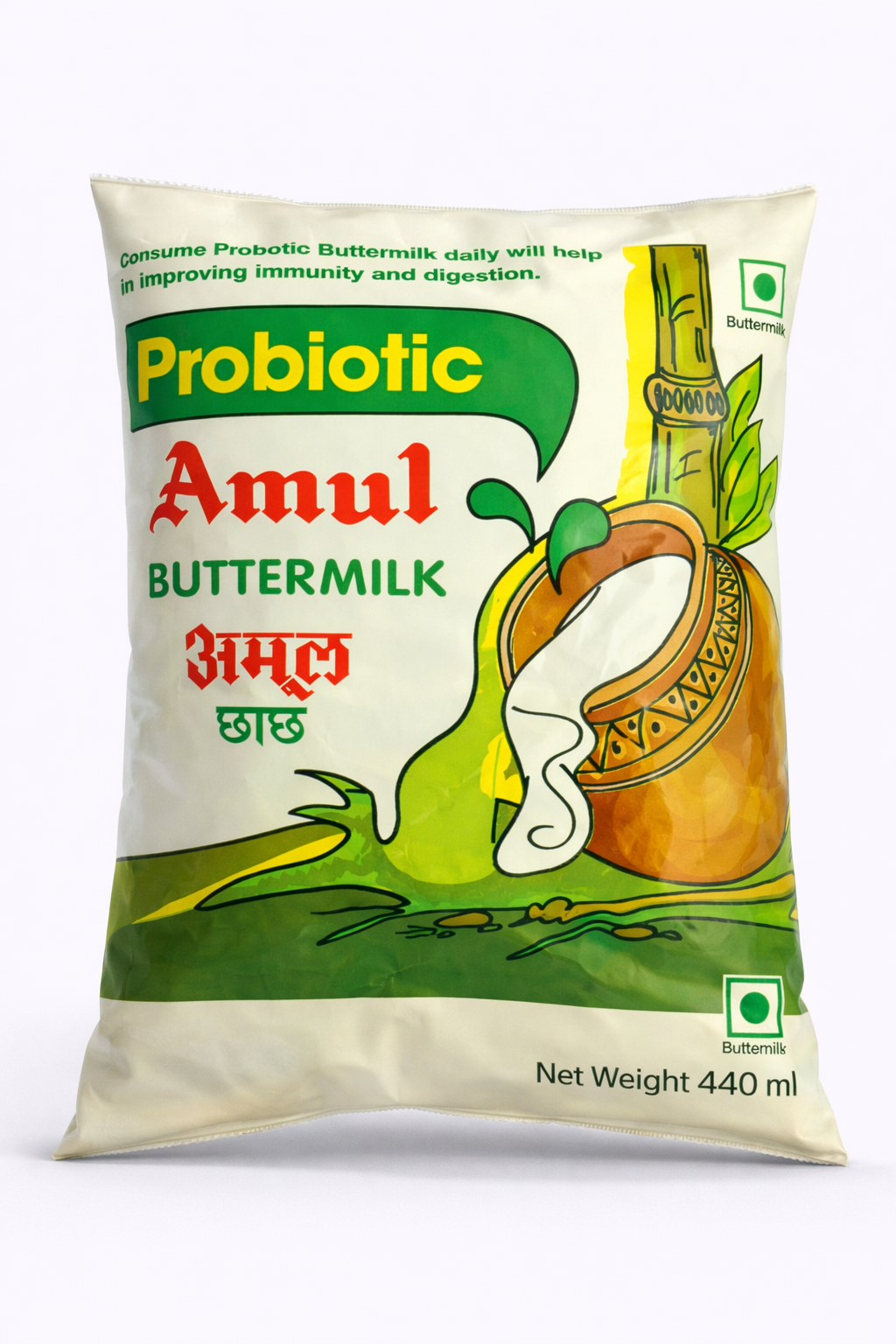 Amul Probiotic Buttermilk - 440 ml