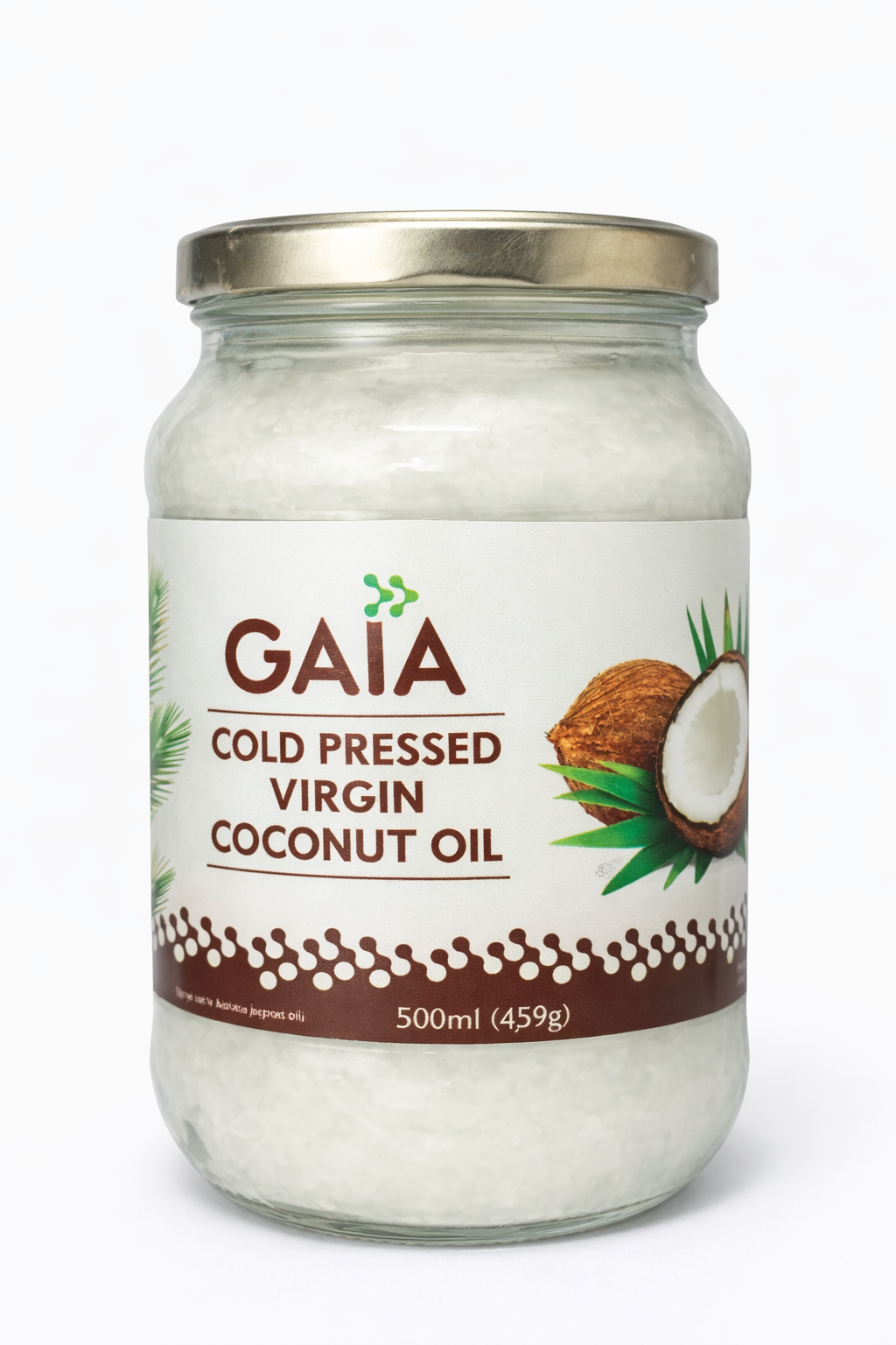 Gaia Cold Pressed Virgin Coconut Oil 500 ml