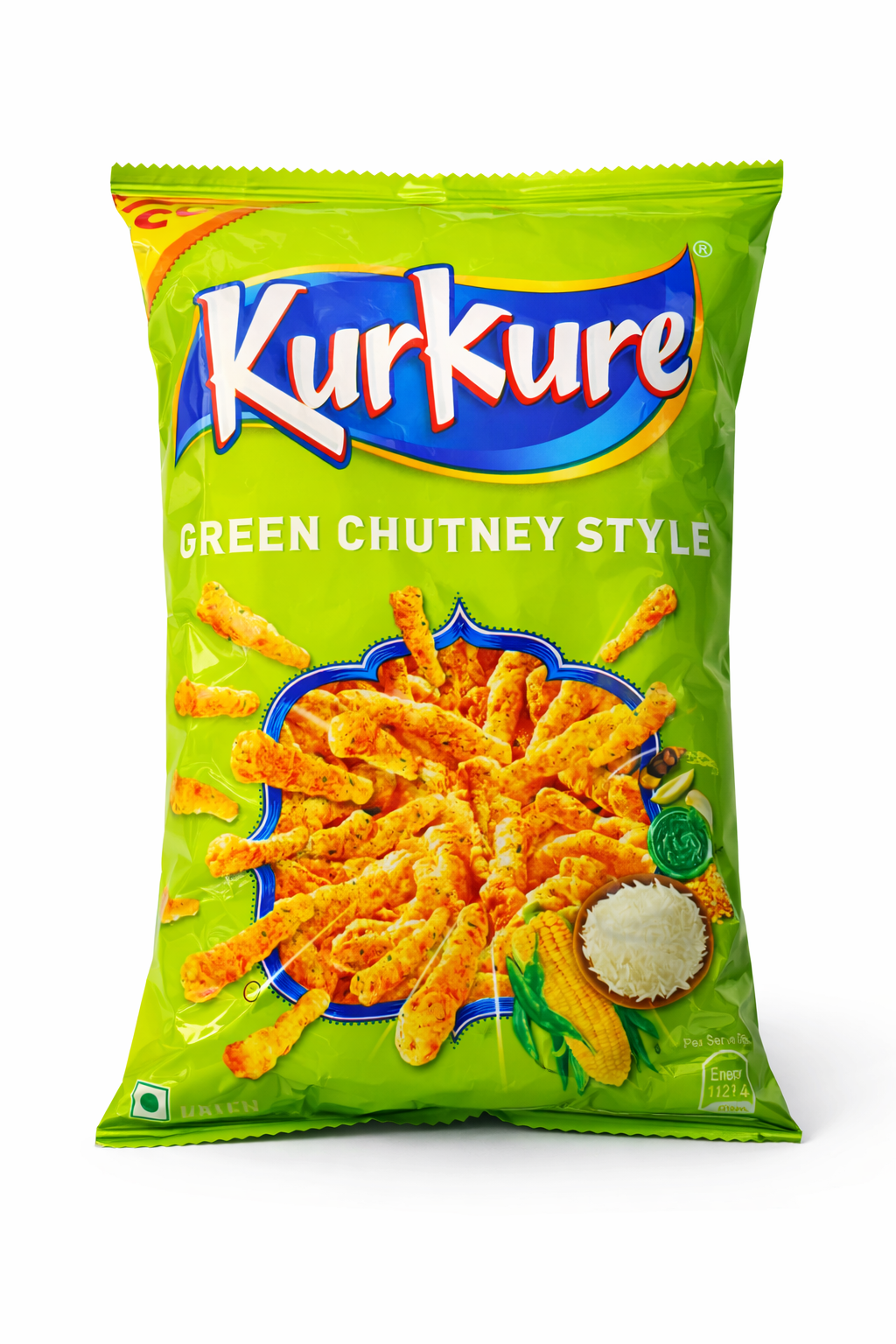 Kurkure Green Chutney Style Namkeen (Rs. 20)