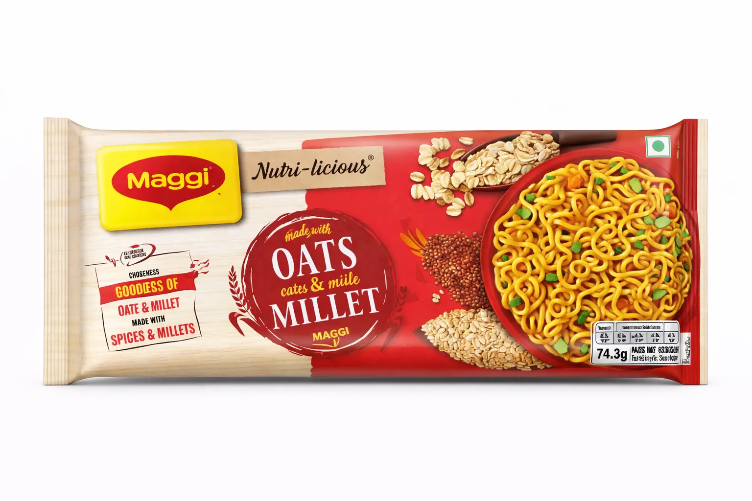 MAGGI MASALA OATS NOODLES WITH MILLET