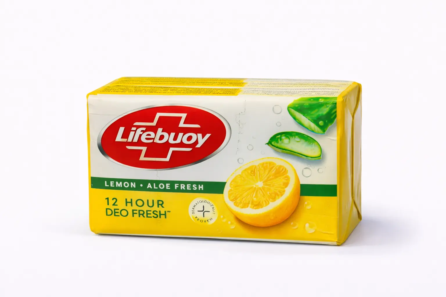 Lifebuoy Lemon & Aloe Fresh Soap (4 + 1 FREE) - 100 gm each