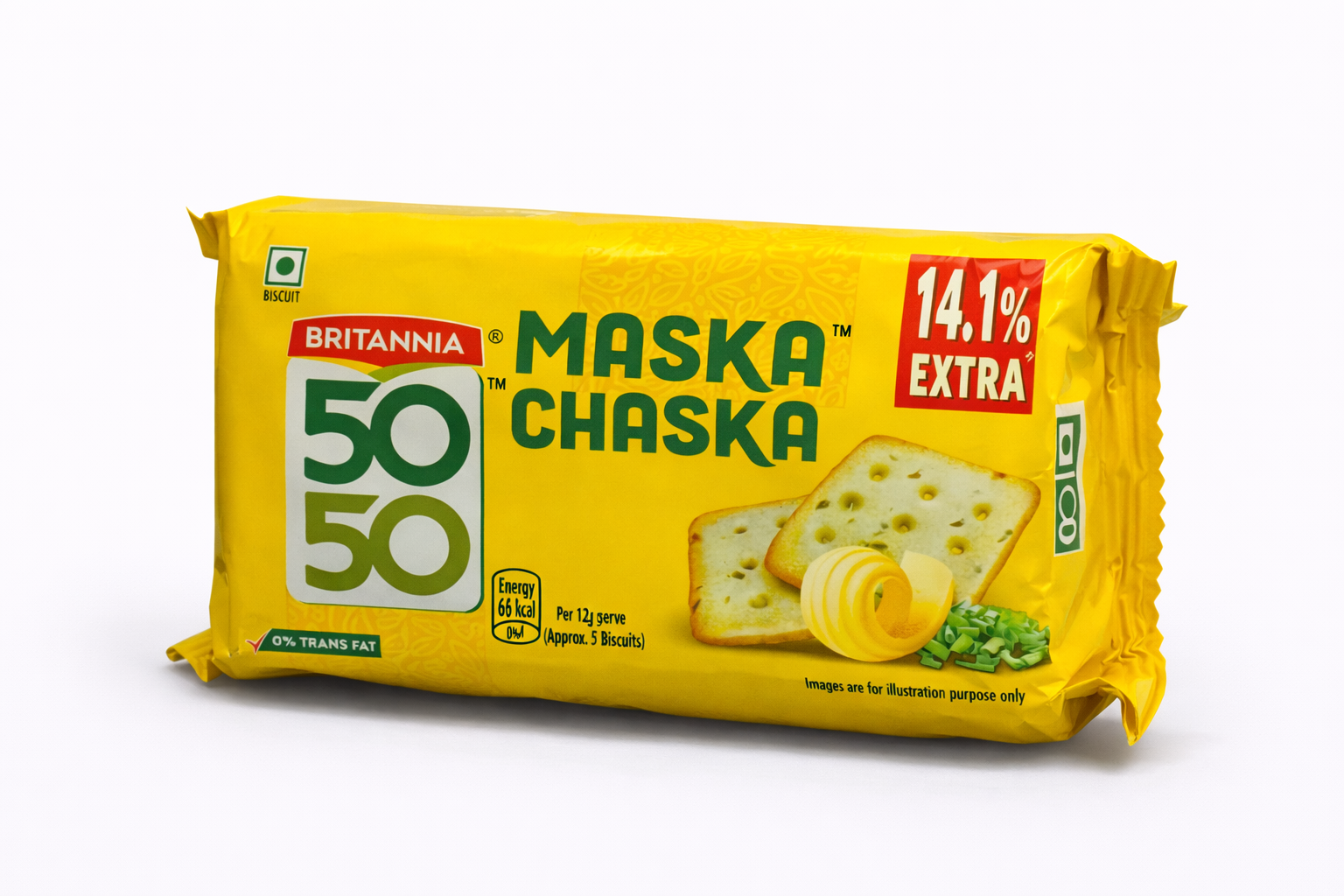 Britannia 50 50 Maska Chaska Biscuits (Rs. 30)