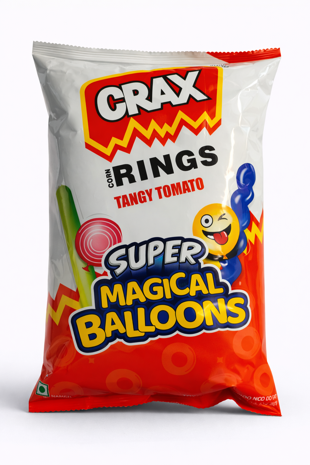 CRAX Corn Rings Tangy Tomato Flavour (Rs. 25)
