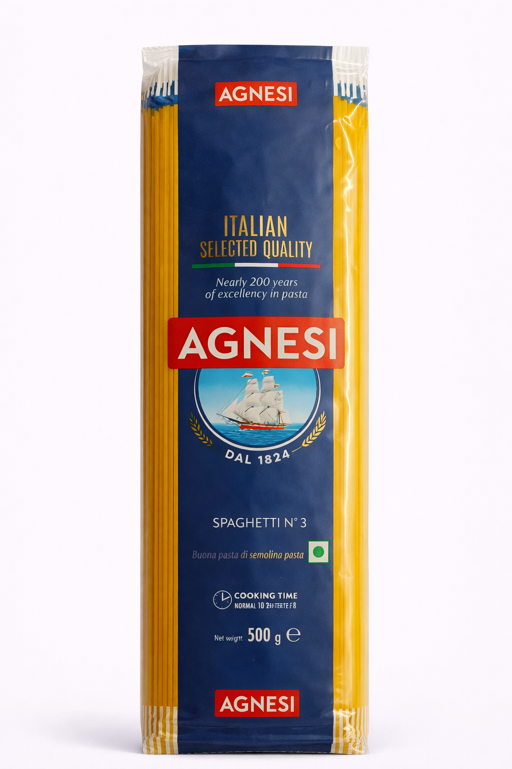 Agnesi Spaghetti N° 3 Italian Pasta - 500 gm