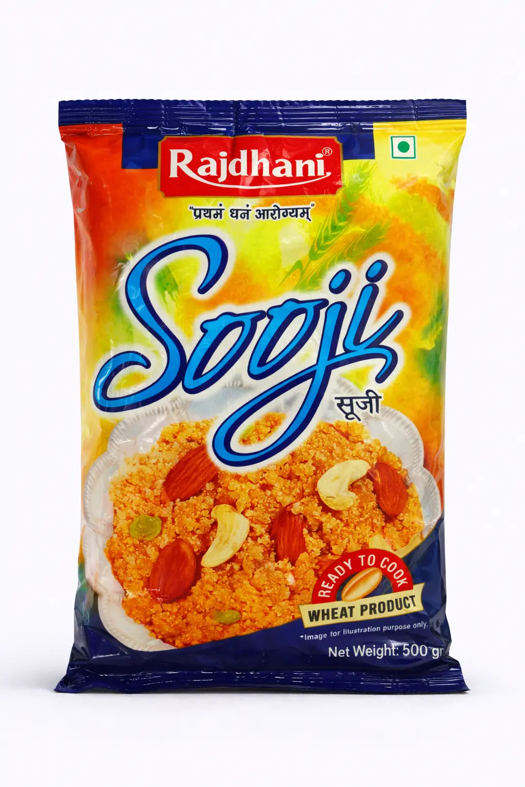 Rajdhani Sooji (Wheat Rava) - 500 gm