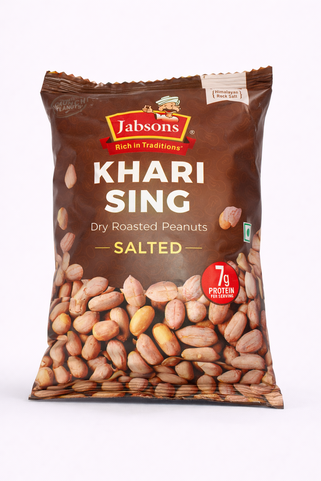 Jabsons Khari Sing Salted Dry Roasted Peanuts 200 gm