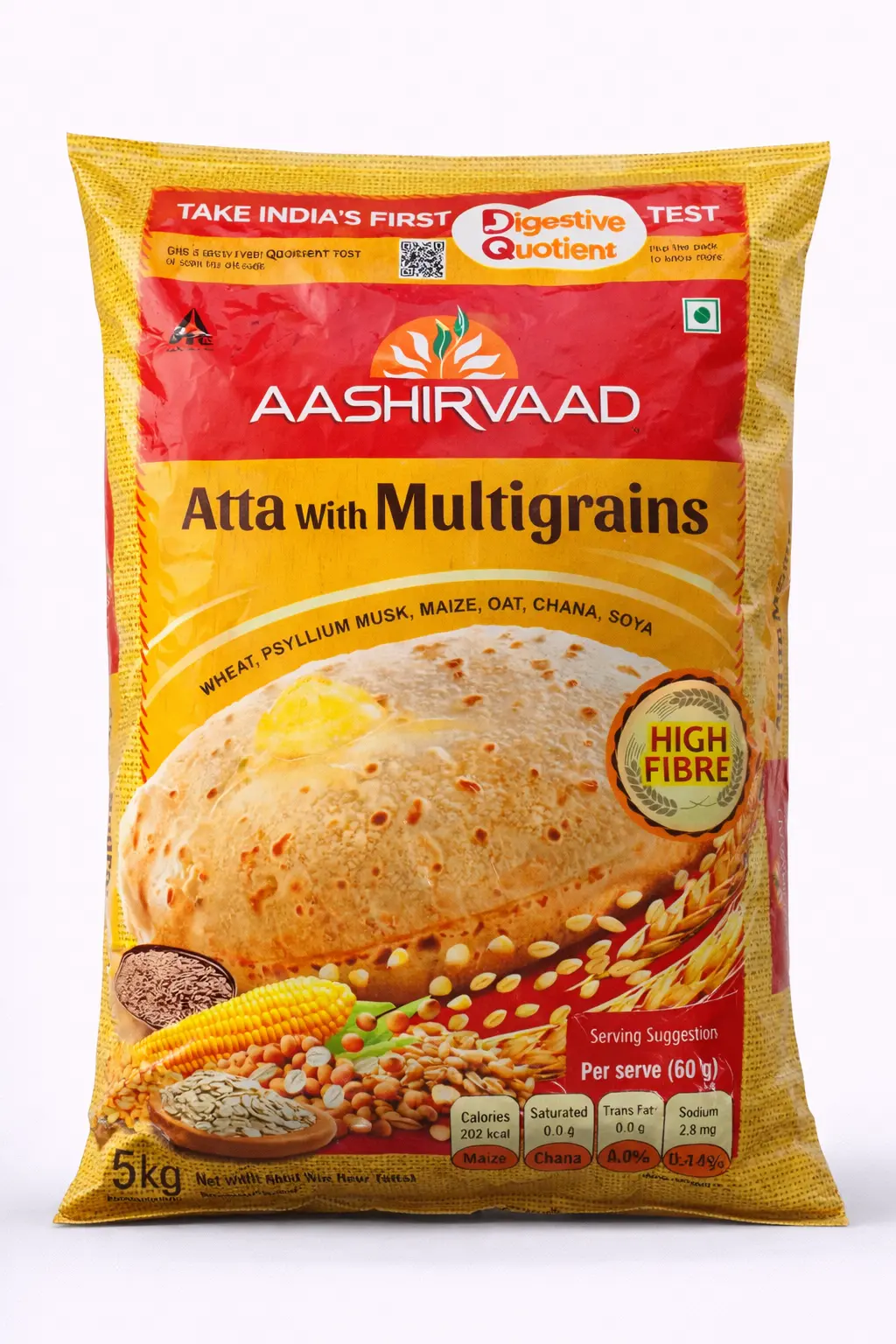 Aashirvaad Multigrain Atta - 5 kg
