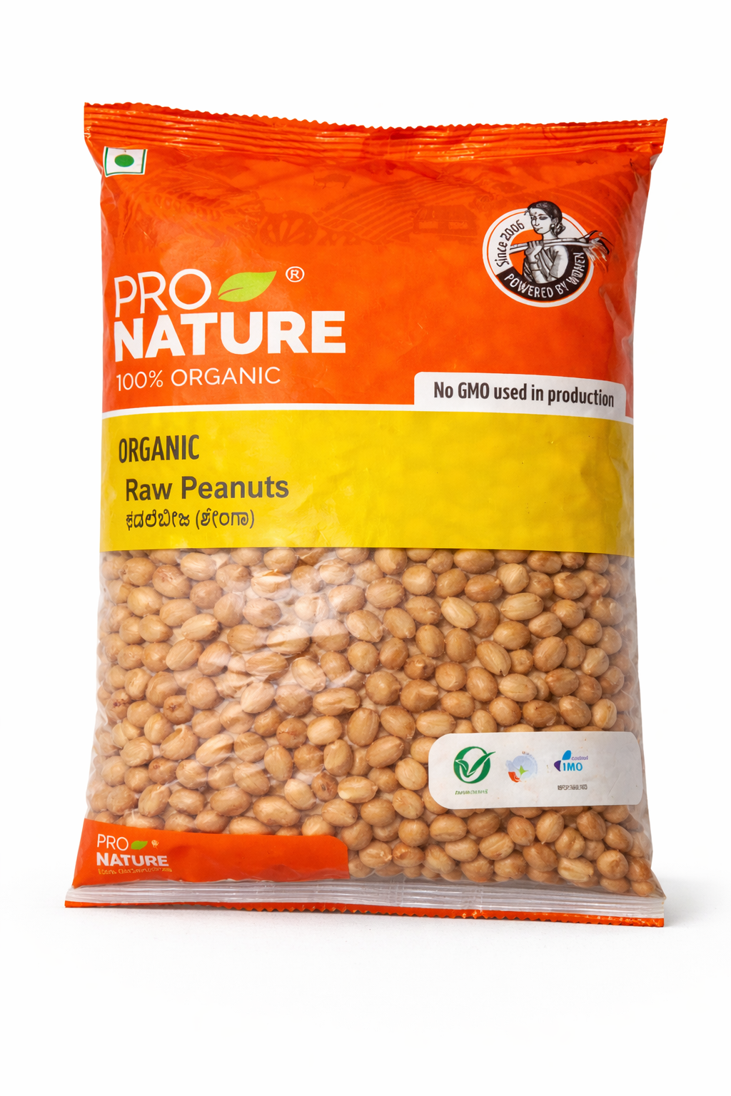 Pro Nature Organic Raw Peanuts - 1 kg