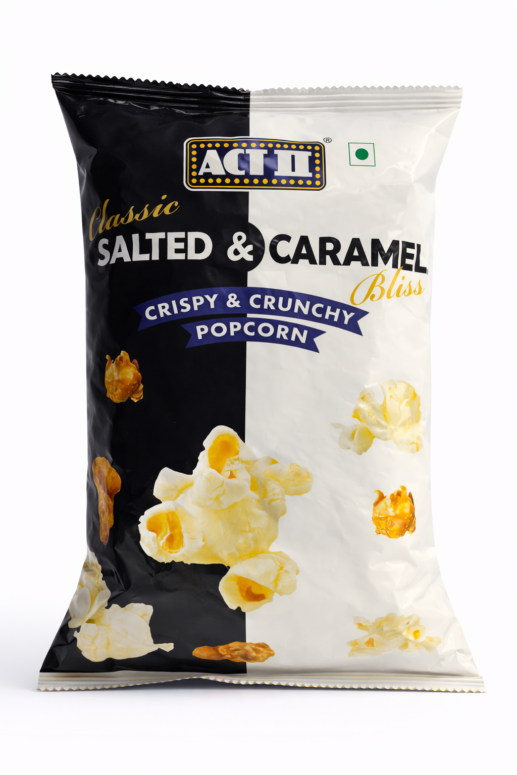 ACT II Classic Salted and Caramel Bliss Popcorn (Rs. 37)