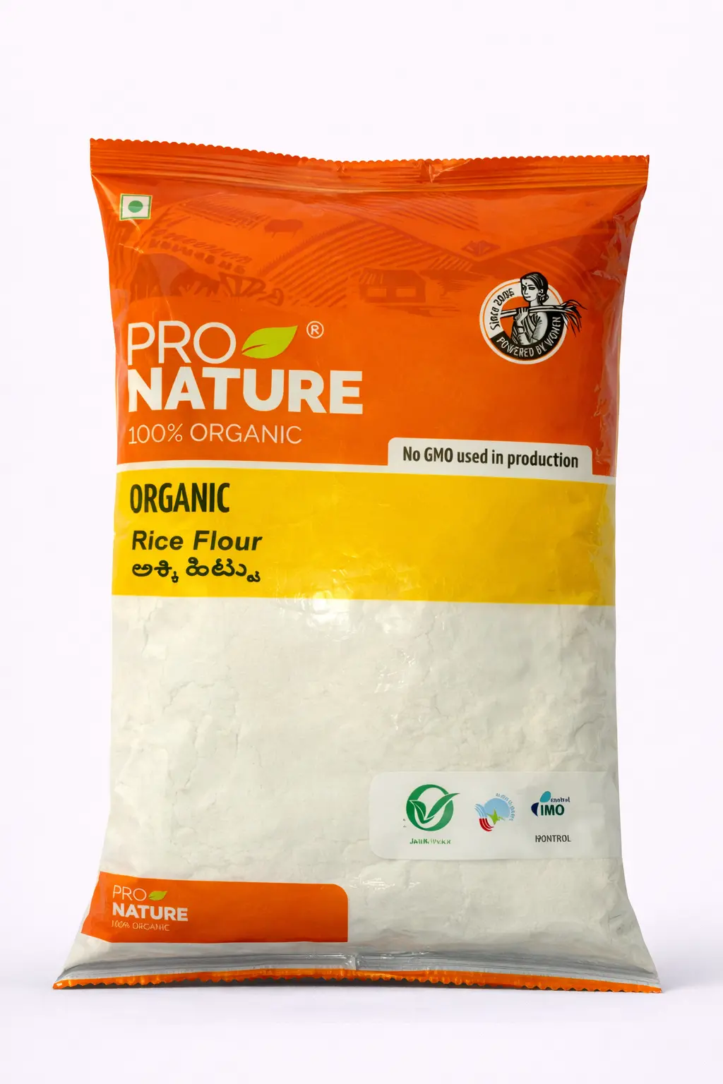 Pro Nature Organic Rice Flour - 500 gm