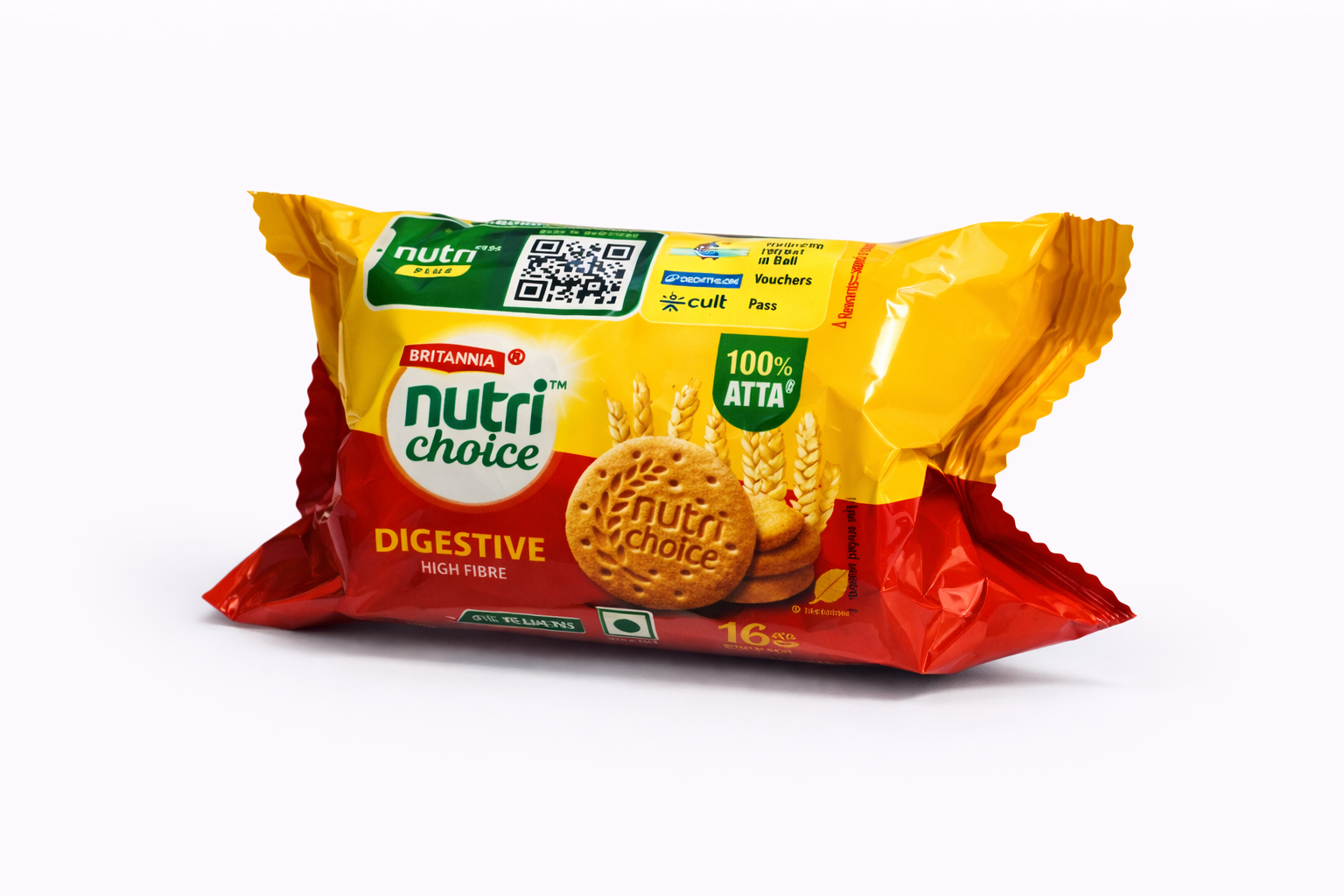 Britannia Nutri Choice Digestive Biscuits 100% Atta (Rs. 10)