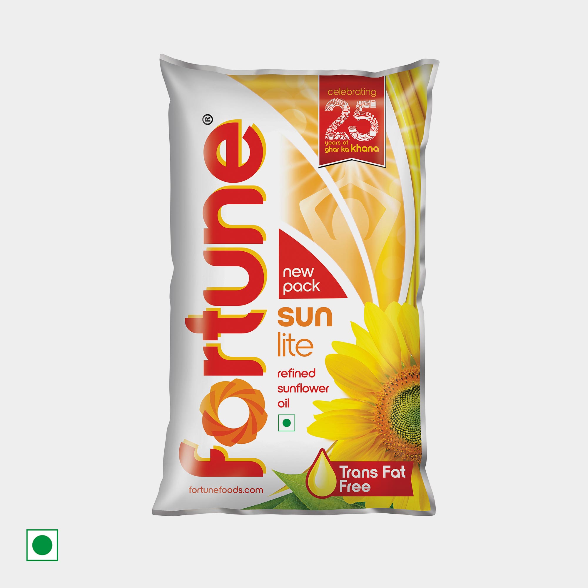 Fortune Refined Sunflower Oil 1 L Trans Fat free