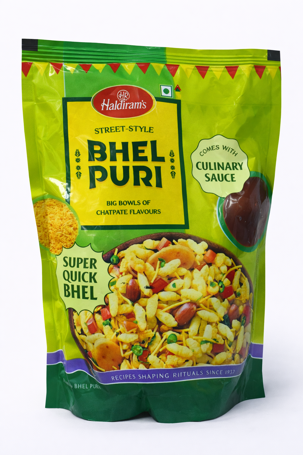 Haldiram’s Street Style Bhel Puri Namkeen 250 gm