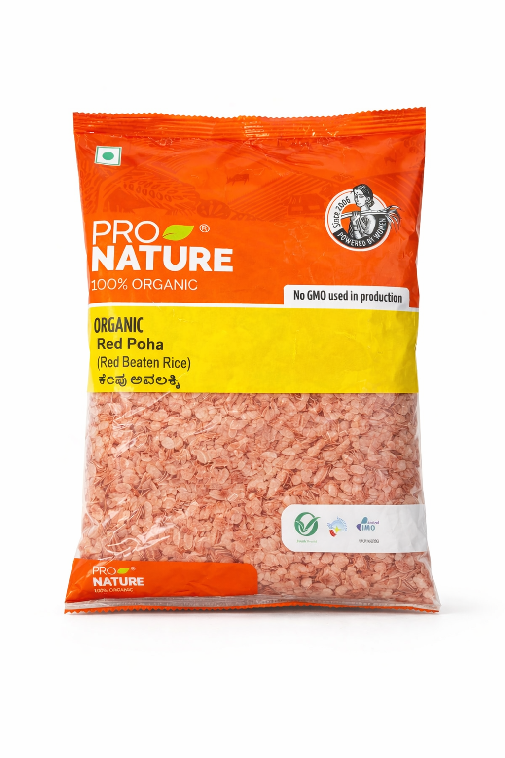 Pro Nature Organic Red Poha - 500 gm