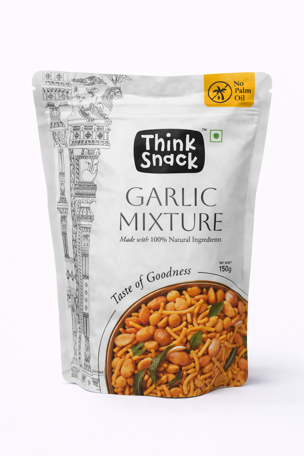 Think Snack Garlic Mixture 150 gm