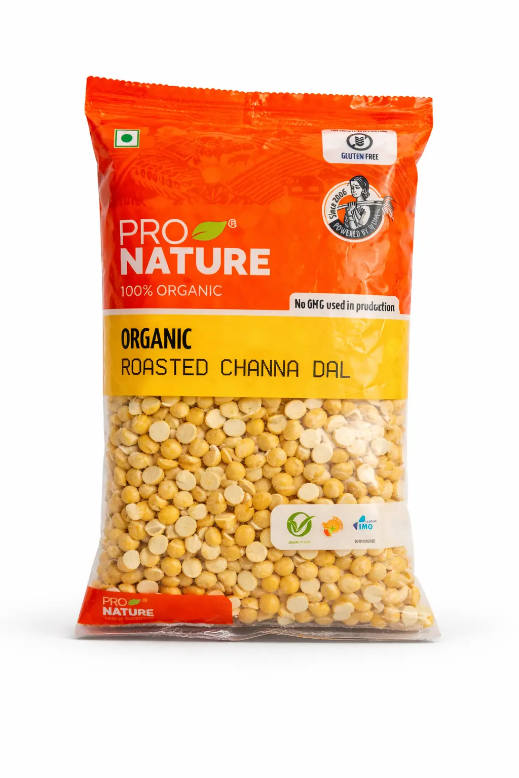 Pro Nature Organic Roasted Channa Dal - 200 gm