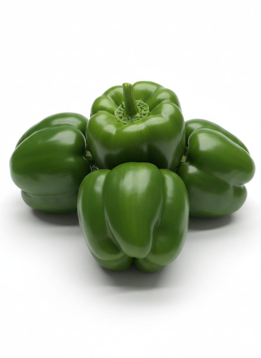 SHIMLA MIRCH GREEN A GRADE 450-500GM