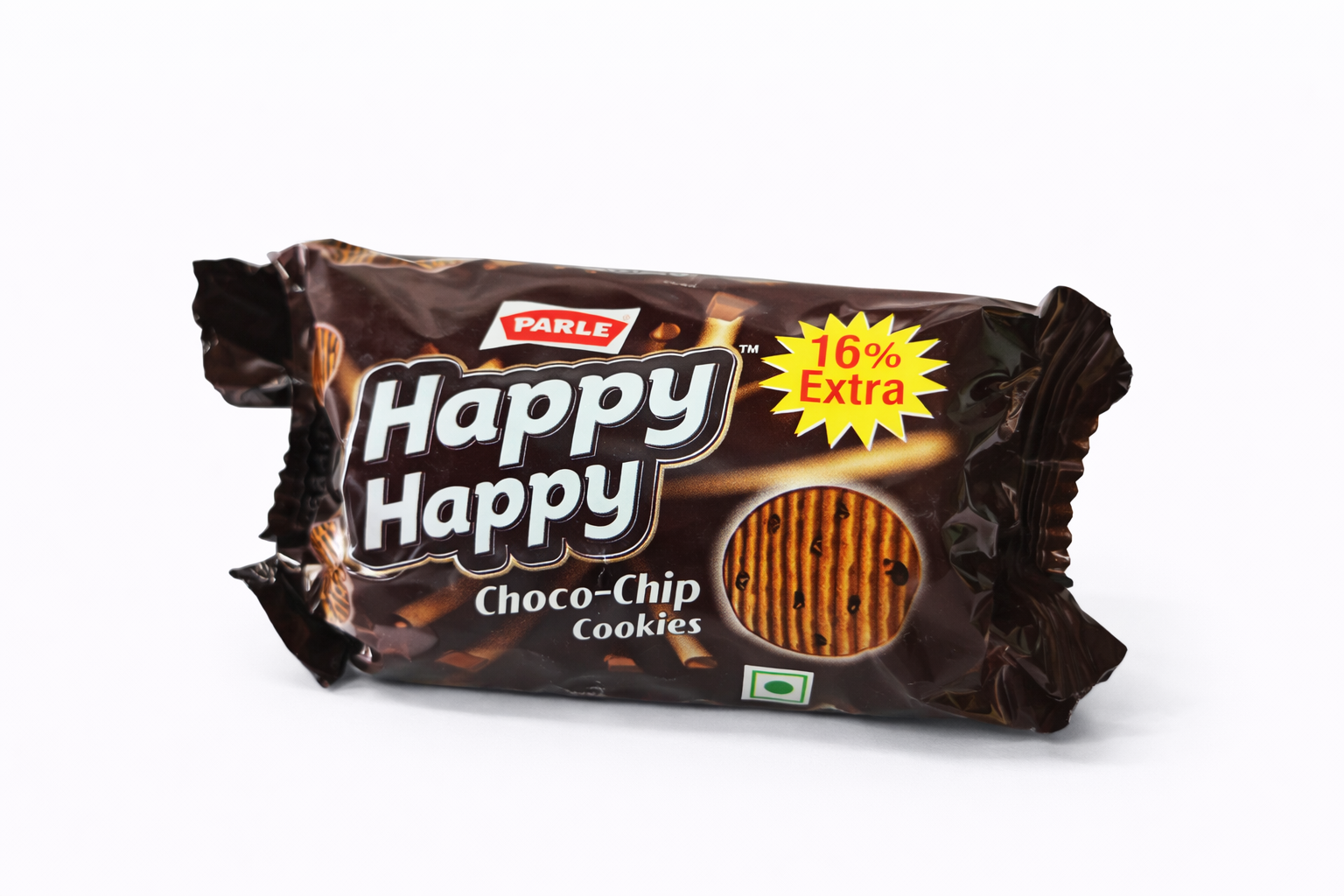 Parle Happy Happy Choco Chip Cookies 16% Extra (Rs. 10)
