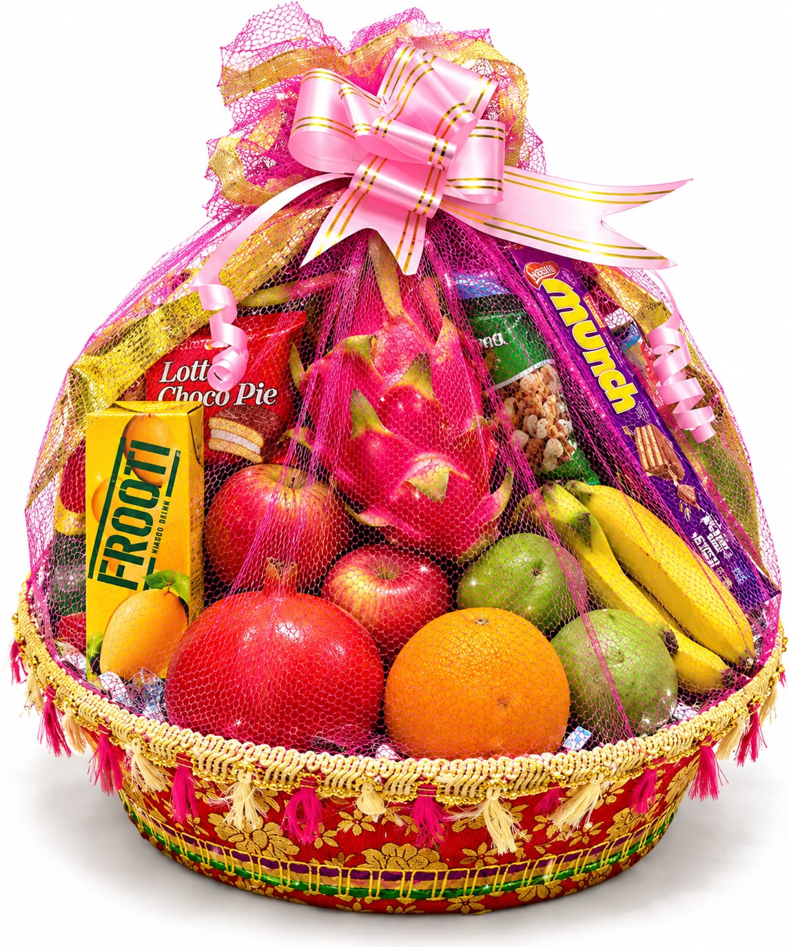 FRUIT BASKET WITH FRESH FRUITS – ₹799